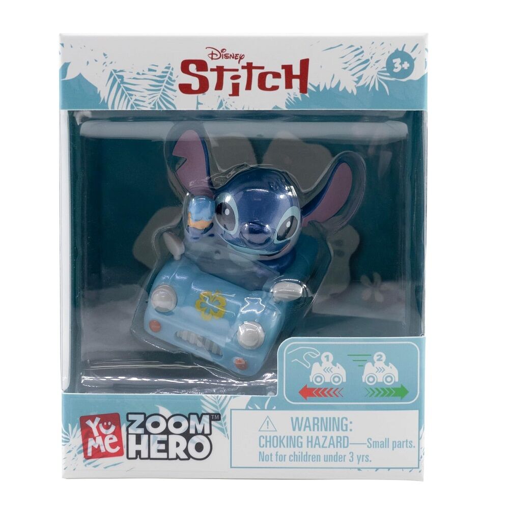 Stitch Blue Sports Car with ice cream Figure