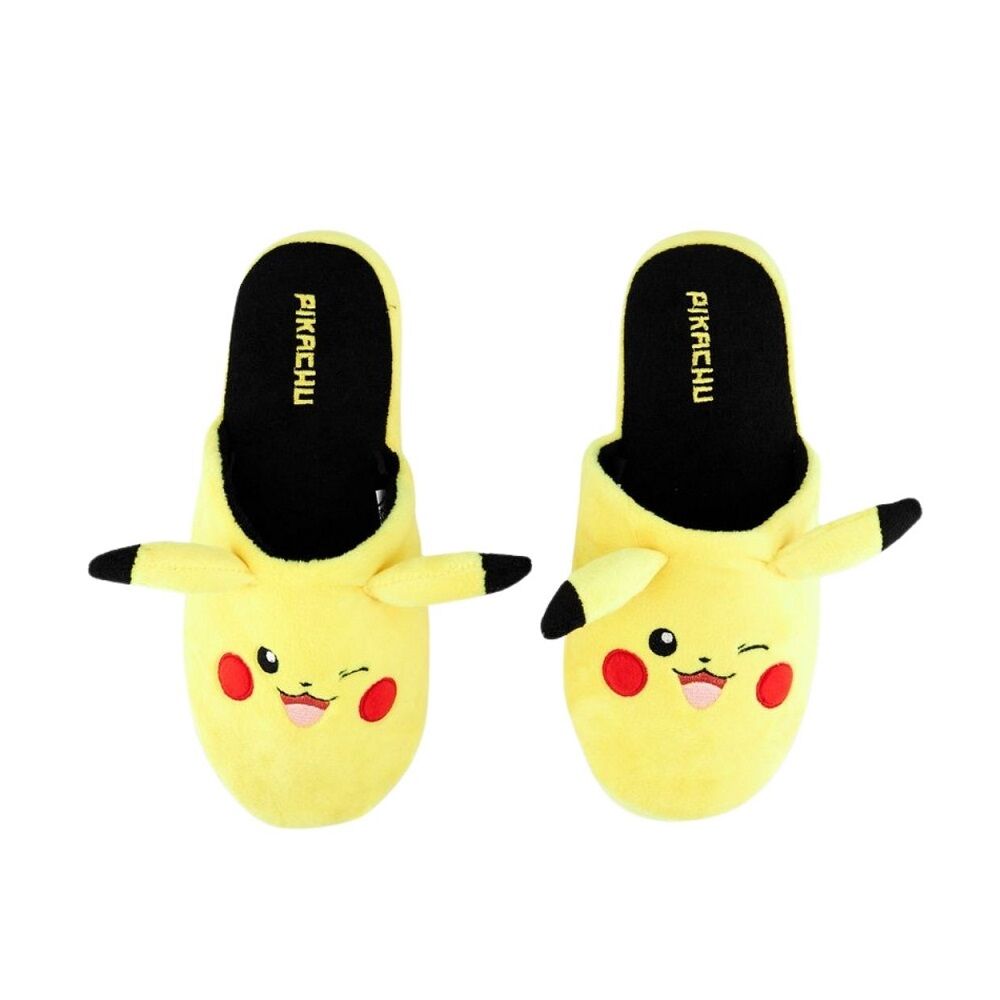 Pokemon Slip On Slippers - Pikachu
