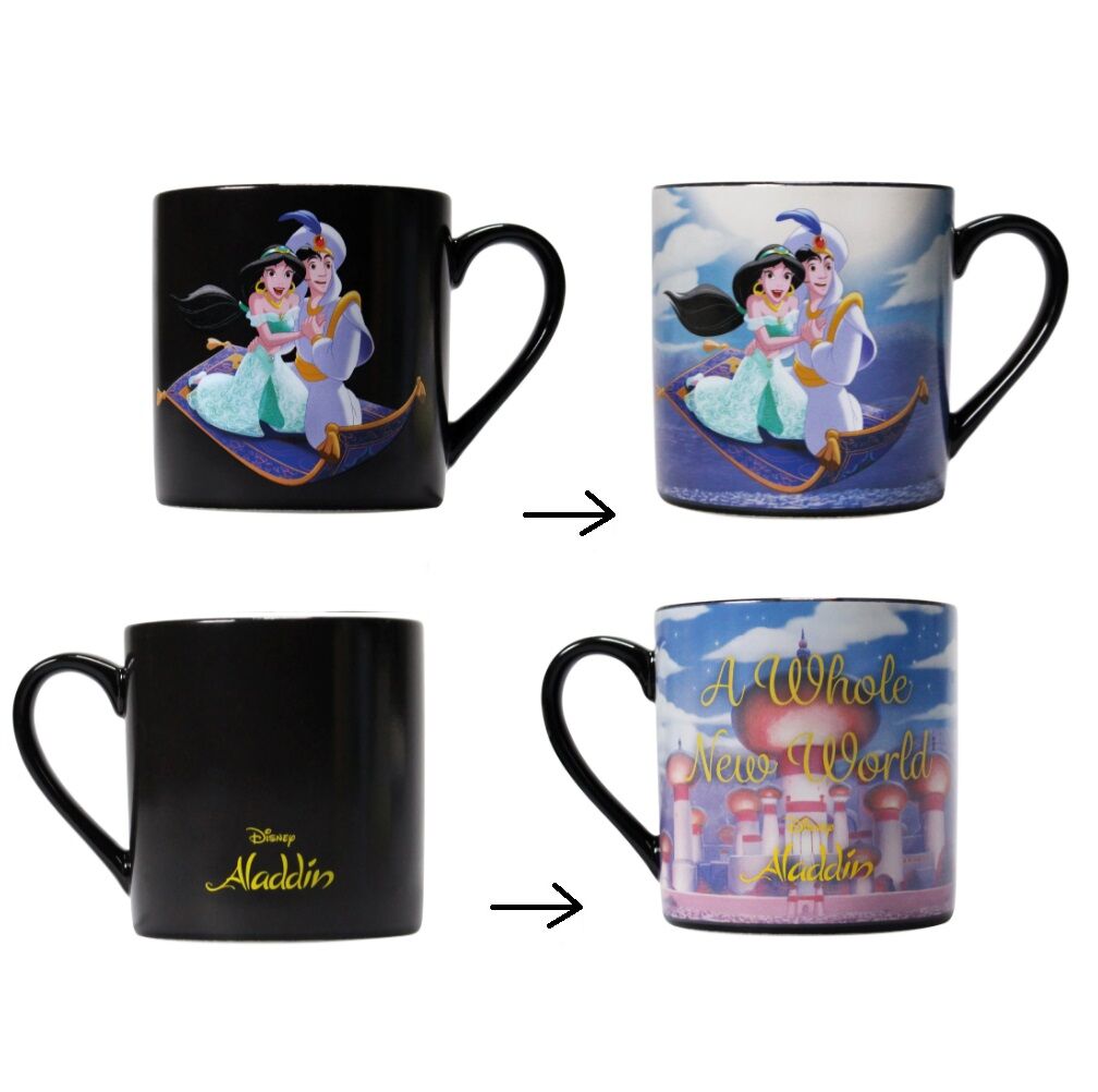 Aladdin & Jasmine Heat Change Mug