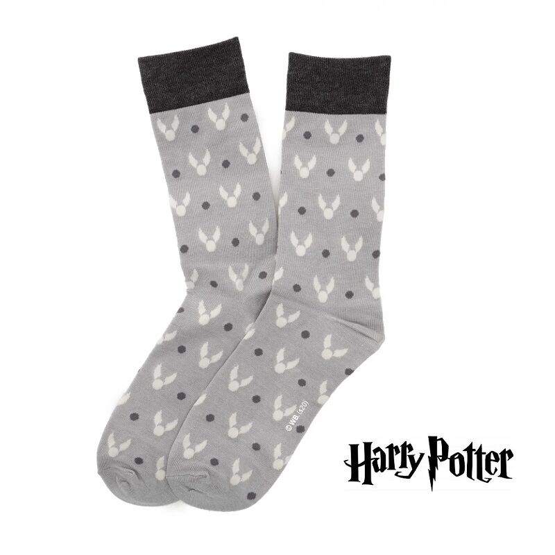 Harry Potter Snitch Gray Socks