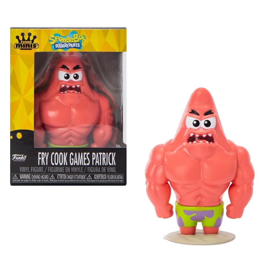 Funko SpongeBob Minis Figure - Fry Cook Games Patrick