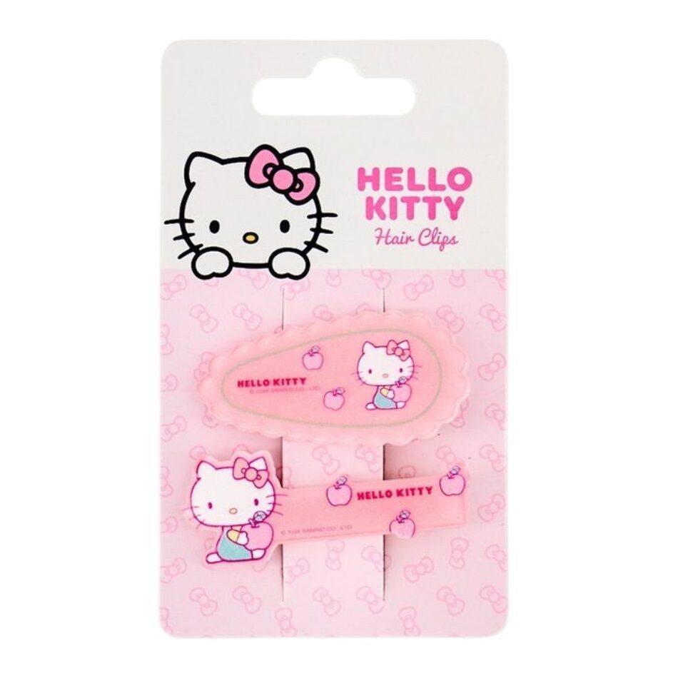 Hello Kitty Hair Clips - 2 PCS