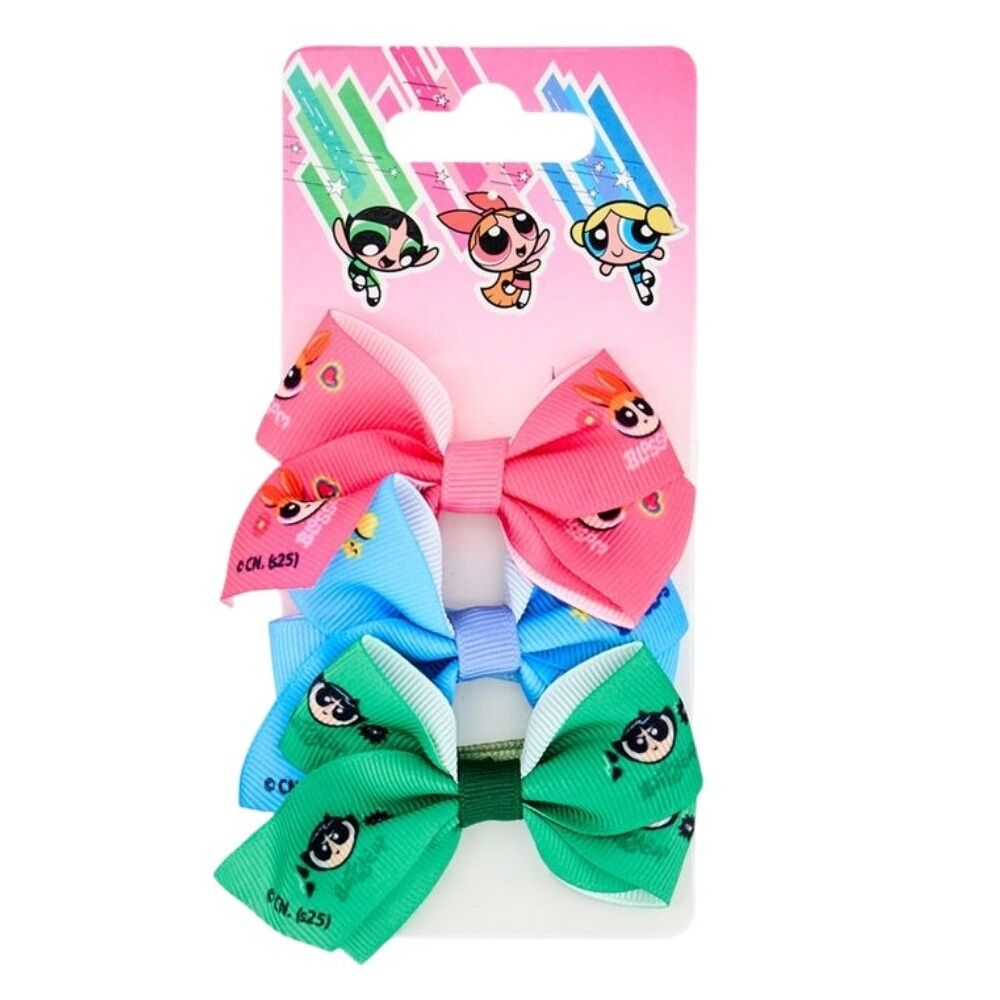 The Powerpuff Girls Bow Hair Clips - 3 PCS