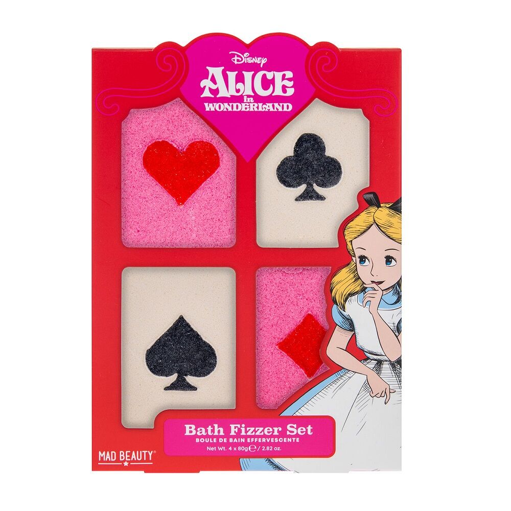 Alice in Wonderland Bath Fizzers Set - 4 PCS