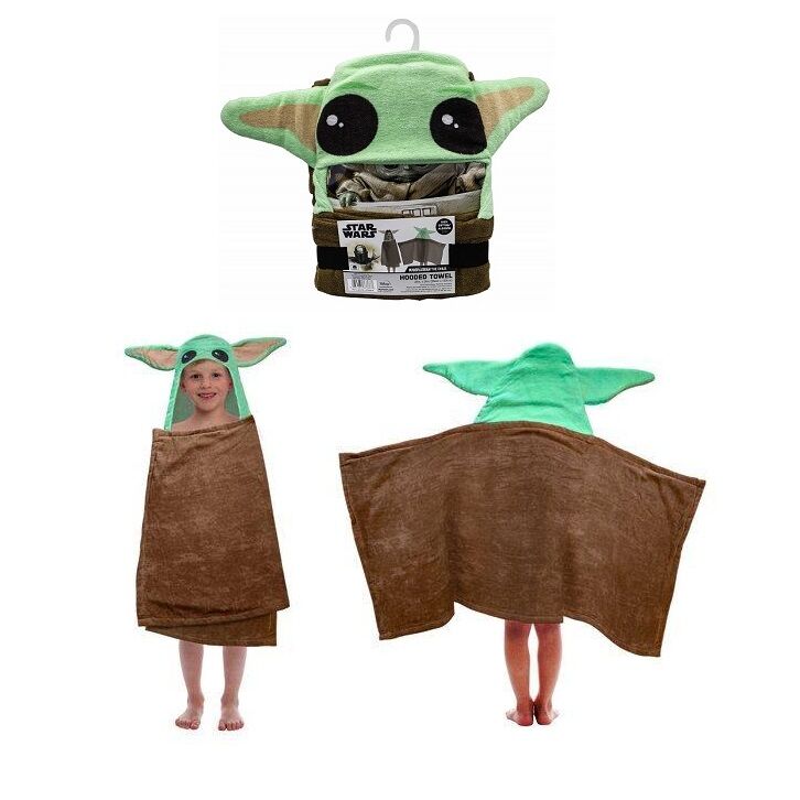 Star Wars Baby Yoda Hooded Towel