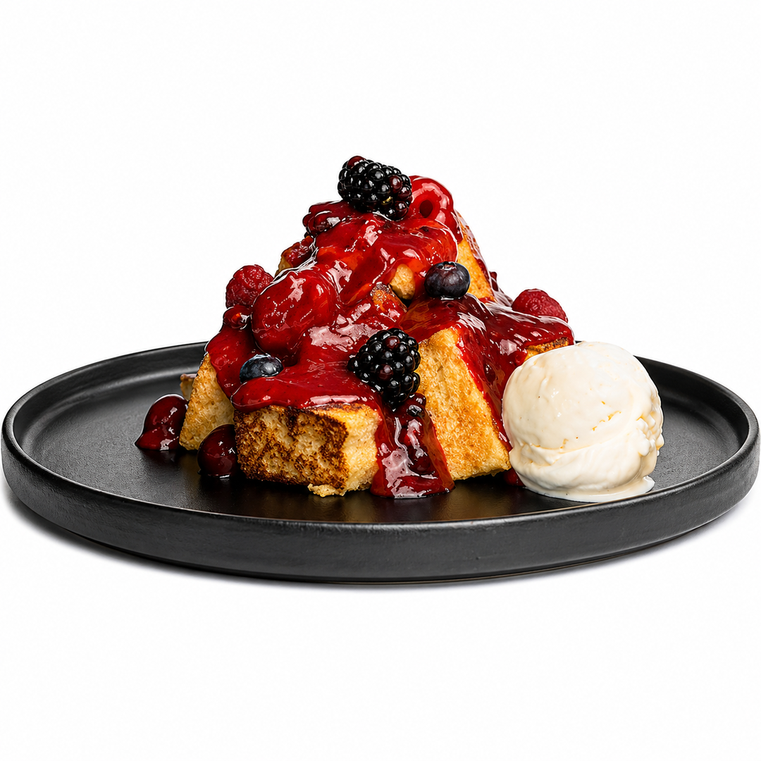 Mixed Berries French Toast
