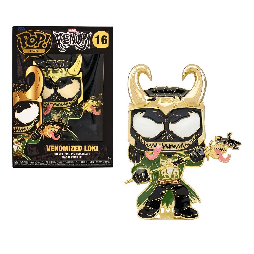 Funko Pop! Pins Marvel Venom - Venomized Loki
