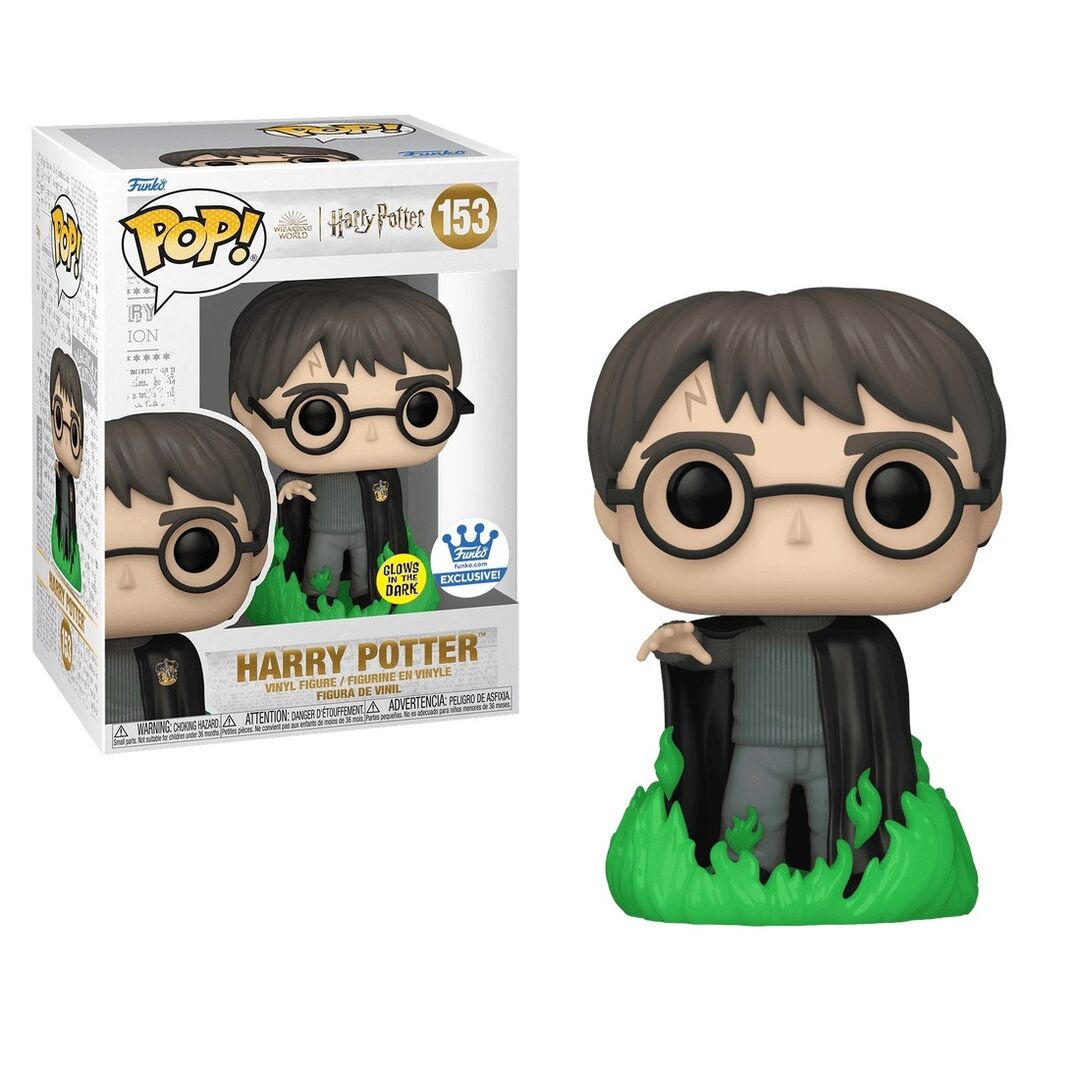Funko Pop! Harry Potter with Floo Powder (Exclusive Glows in The Dark)