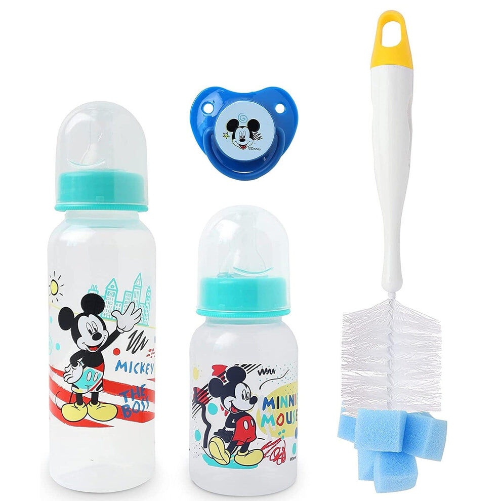 Mickey Mouse Baby 4 PCS Gift Feeding Set