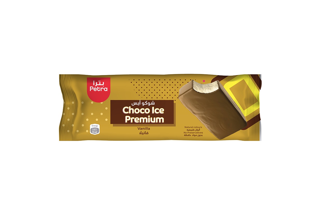 Choco Ice Vanilla Ice Cream 70 ml *12 Pieces ( Gold )
