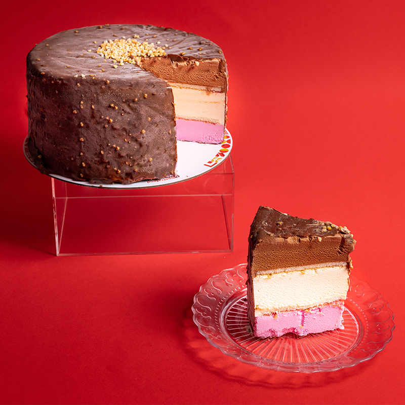 Cassata Ice Cream Cake