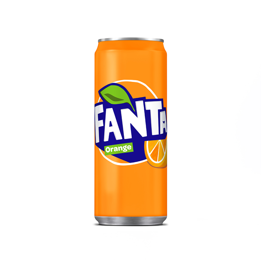 Фанта апельсин 0.33л ж/б