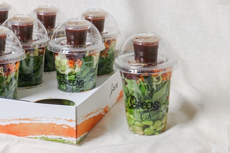 Salads in Cups