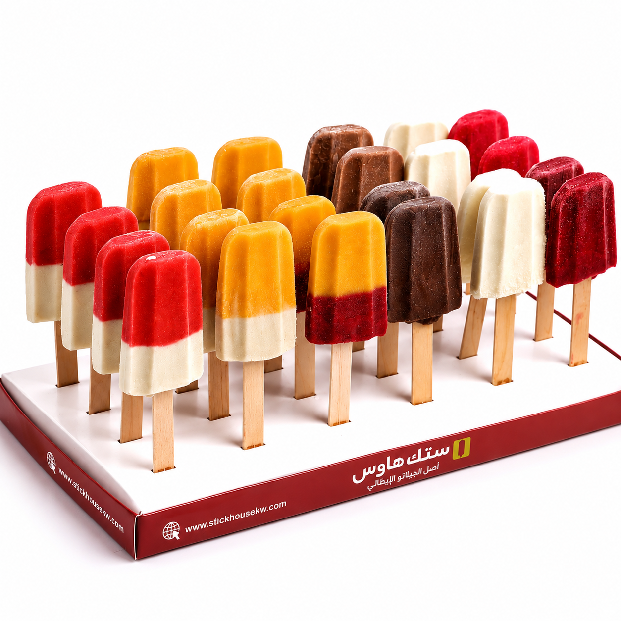 Box Mini Ice Cream Mix 24 pcs