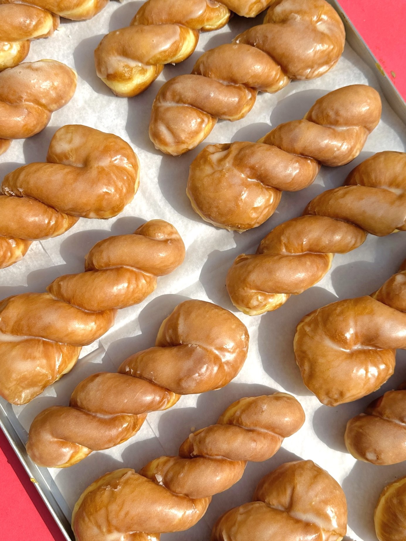 Classic Glazed Twisted Donut
