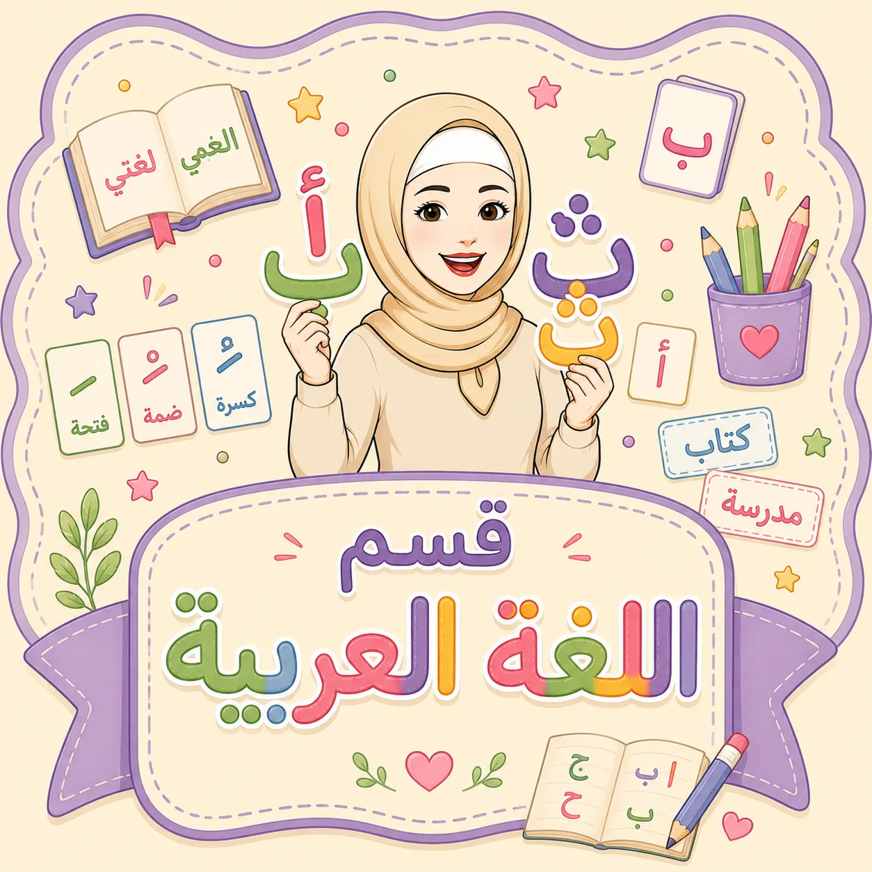 قسم اللغة العربية 