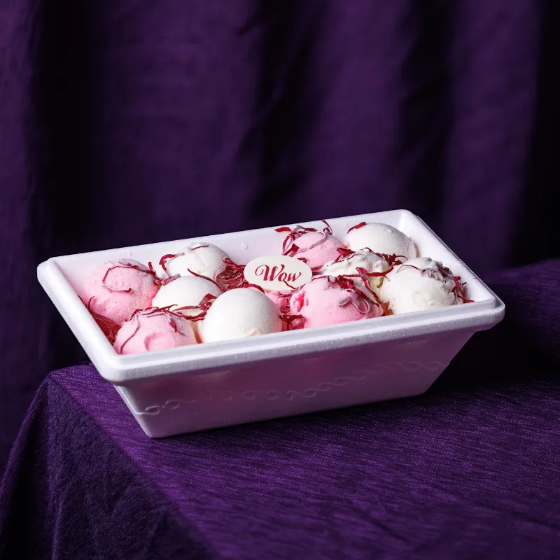 Rose Vanilla Ice Cream