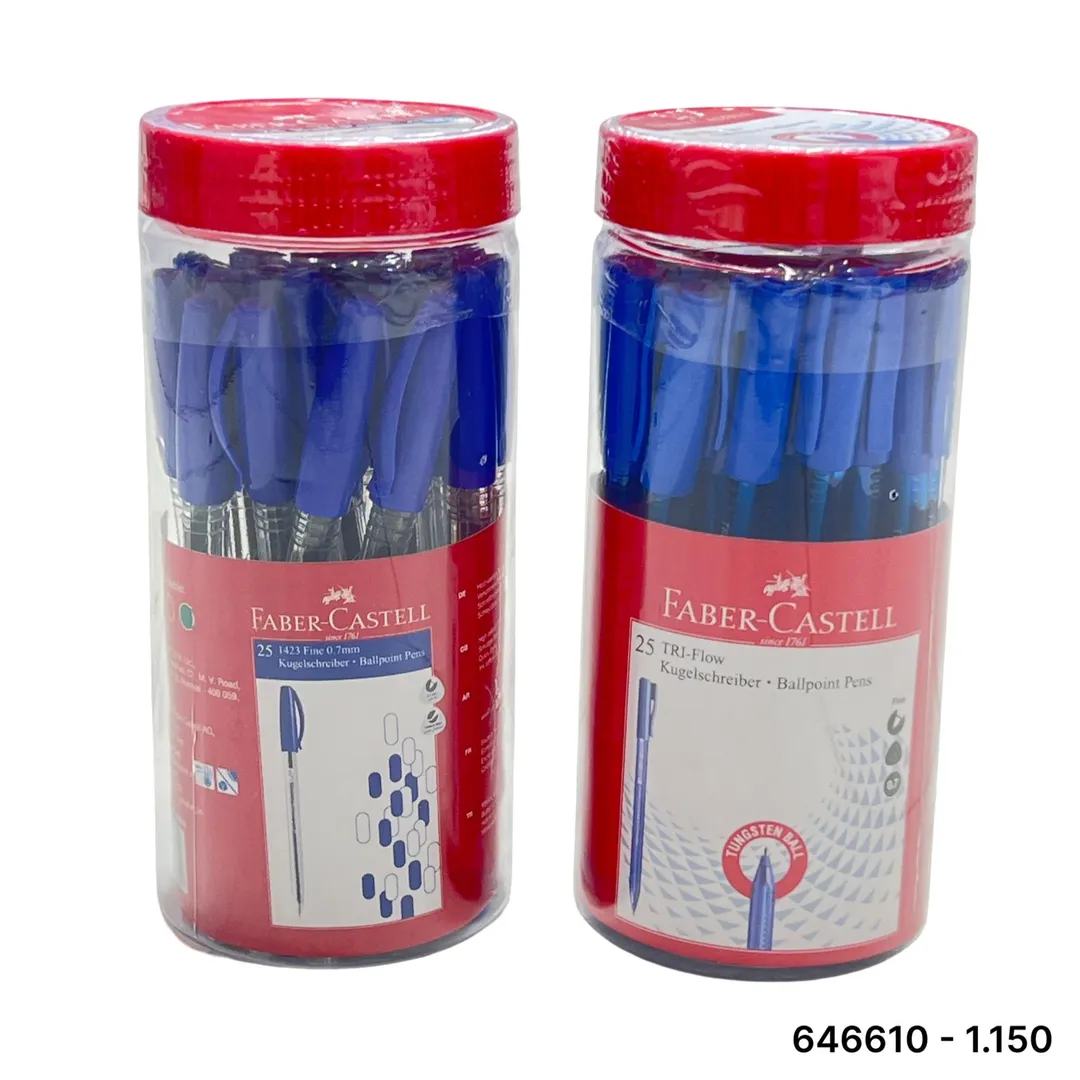 اقلام حبر جاف 25 حبة 646610 FBER-CASTEEL