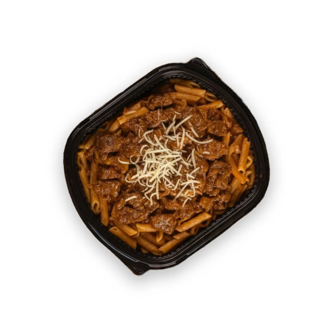 Beef brown pasta