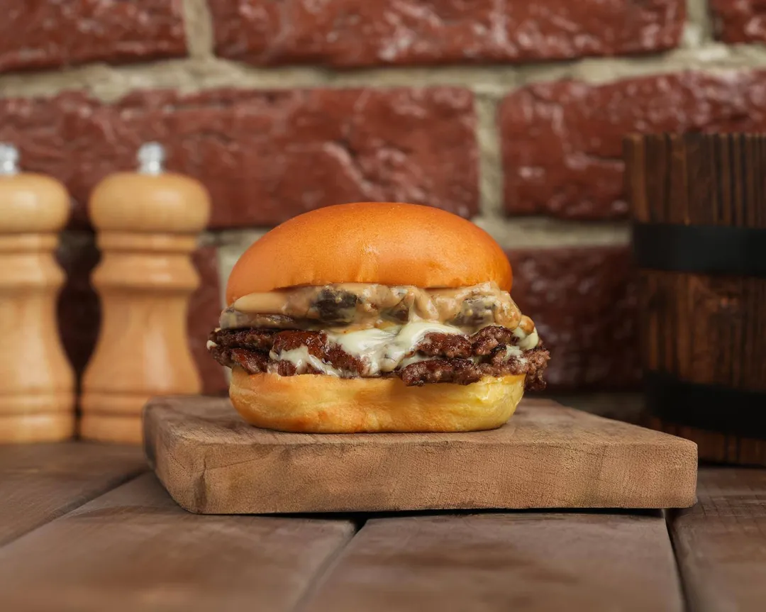 Mushroom burger