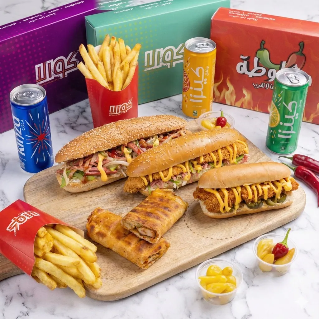 الساندويشات و الوجبات