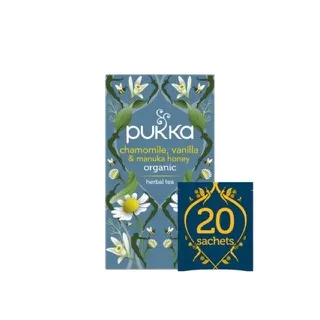 شاي البابونج وعسل المانوكا 20 كيس شاي Pukka