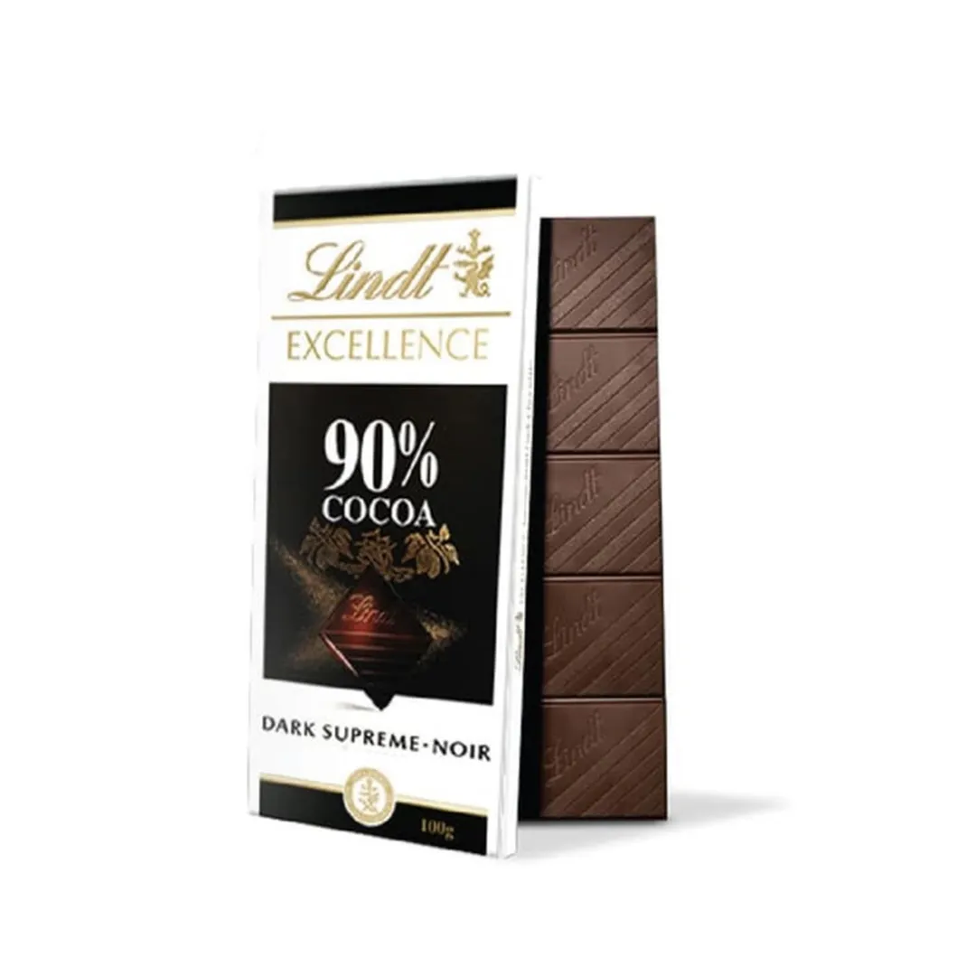 Lindt Dark Chocolate 90% Cocoa 100g