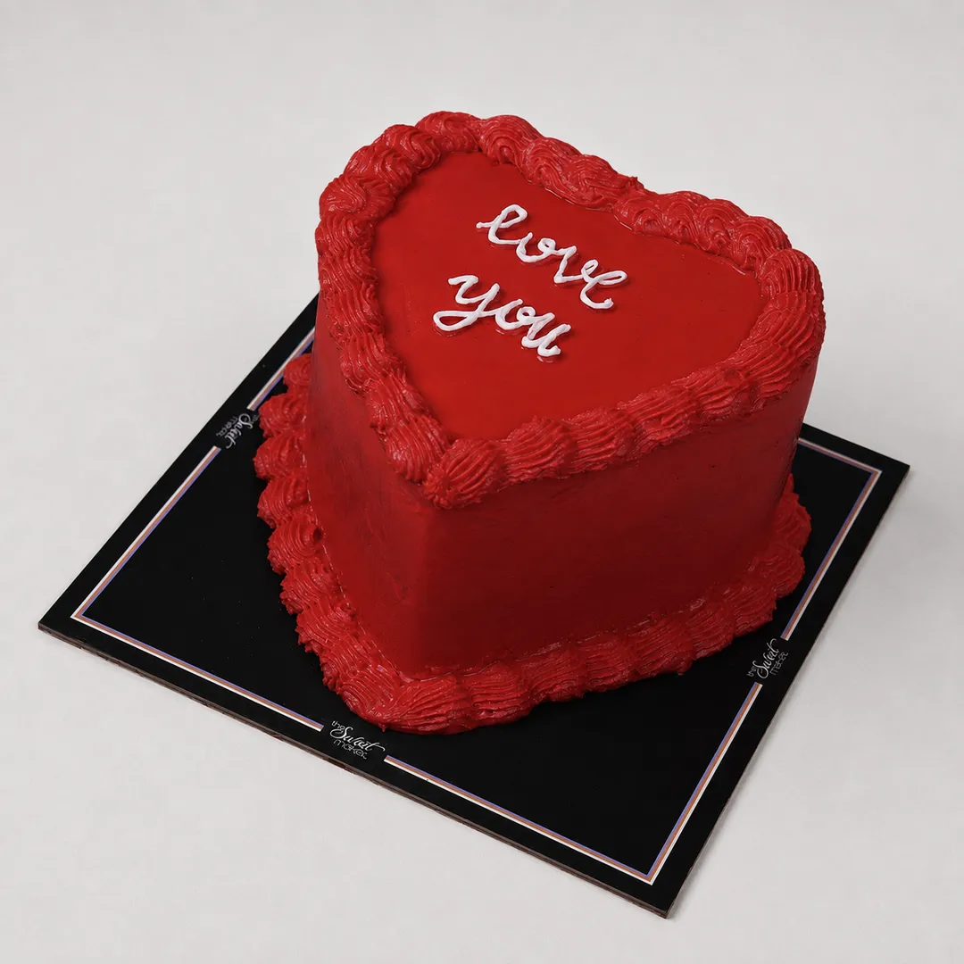 Heart cake