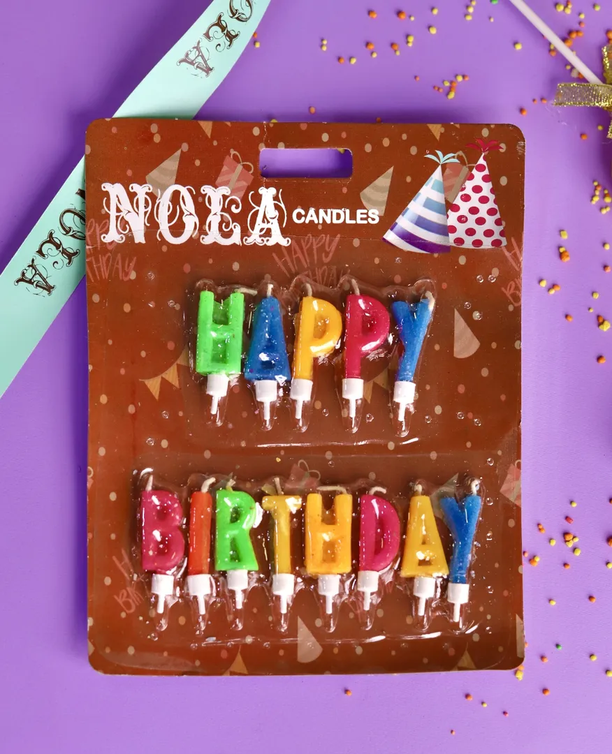 Happy Birthday Candles