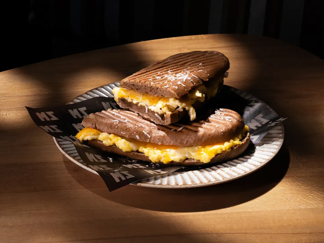 EGG AND CHEESE PANINI