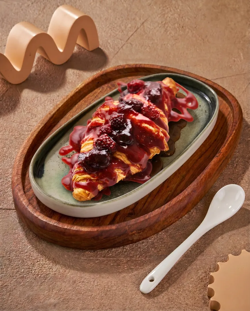 Stuffed Croissan Mixed Berries