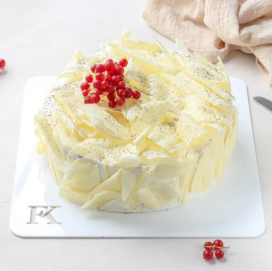 white forest cake