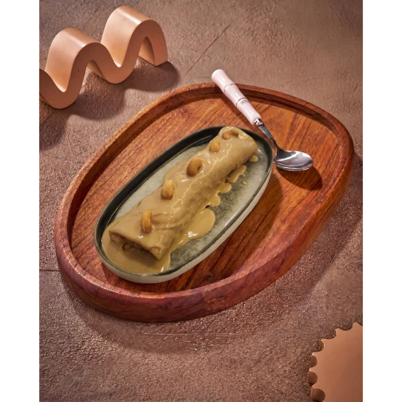 Rolled Crepe Cashew