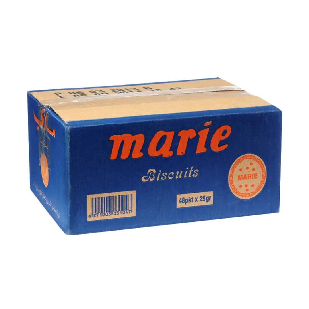 Kuwait Mills Marie Biscuits 48 Pieces x 25g