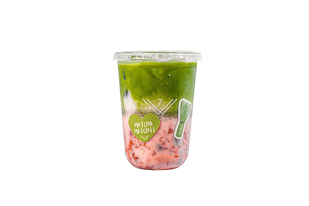 Strawberry Matcha Latte