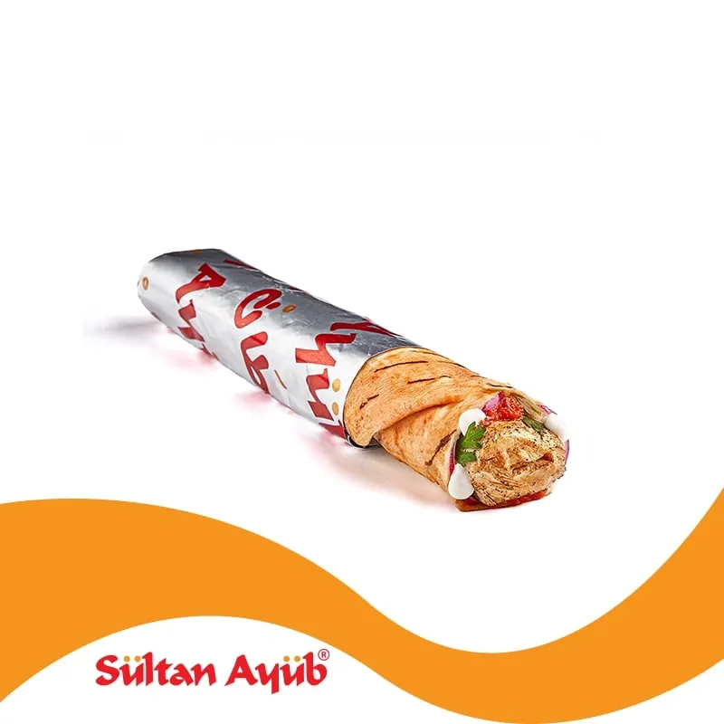 Chicken kebab sandwich