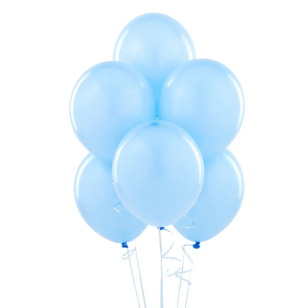 Blue balloons