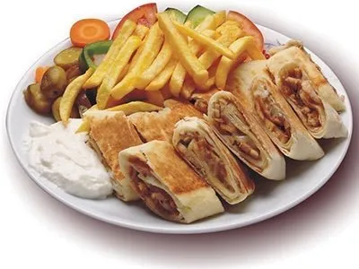وجبة شاورما عربي