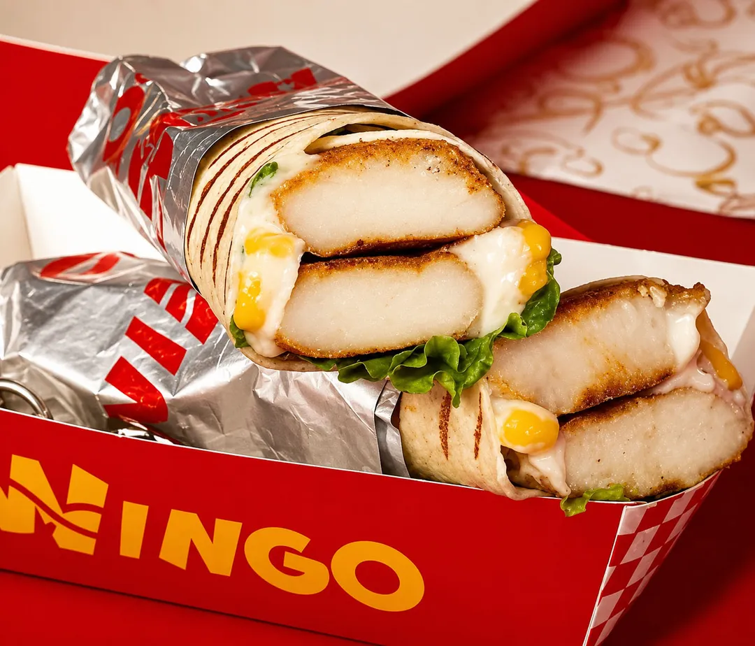 Tender Golden Grilled Wrap