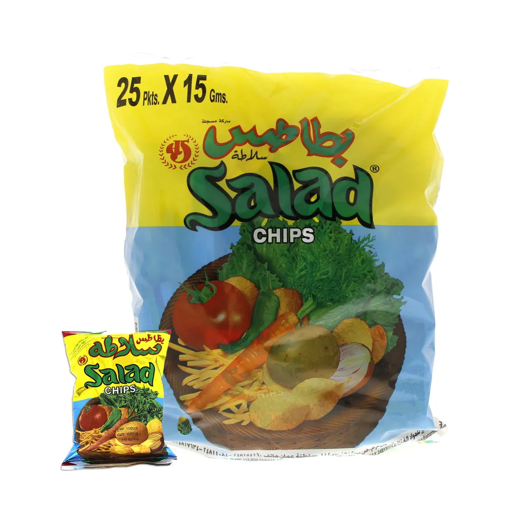 Salad Chips 25 Pieces x 15g