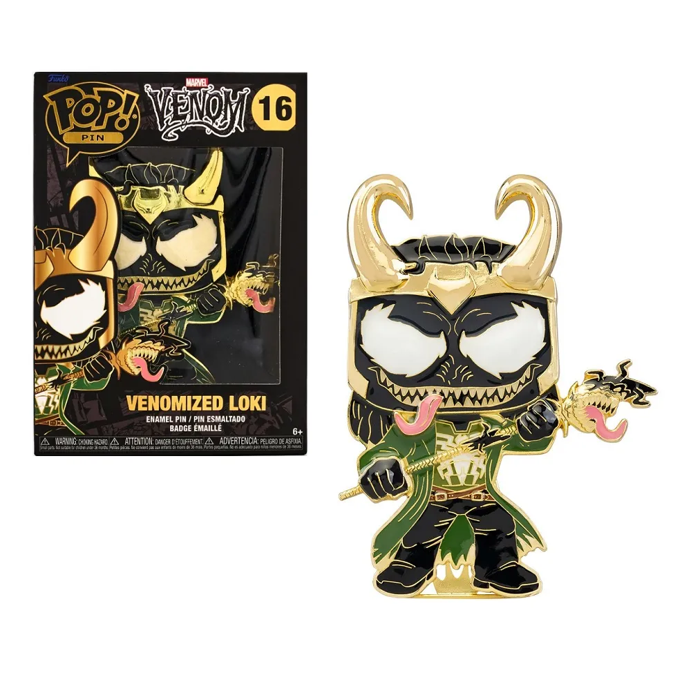Funko Pop! Pins Marvel Venom - Venomized Loki