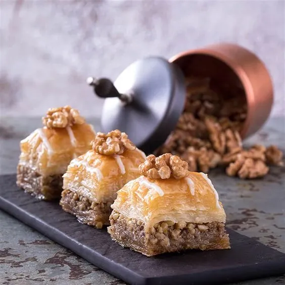 Baklava Filled With Walnut