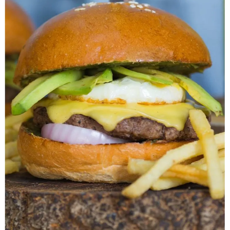 Avocado Egg Burger