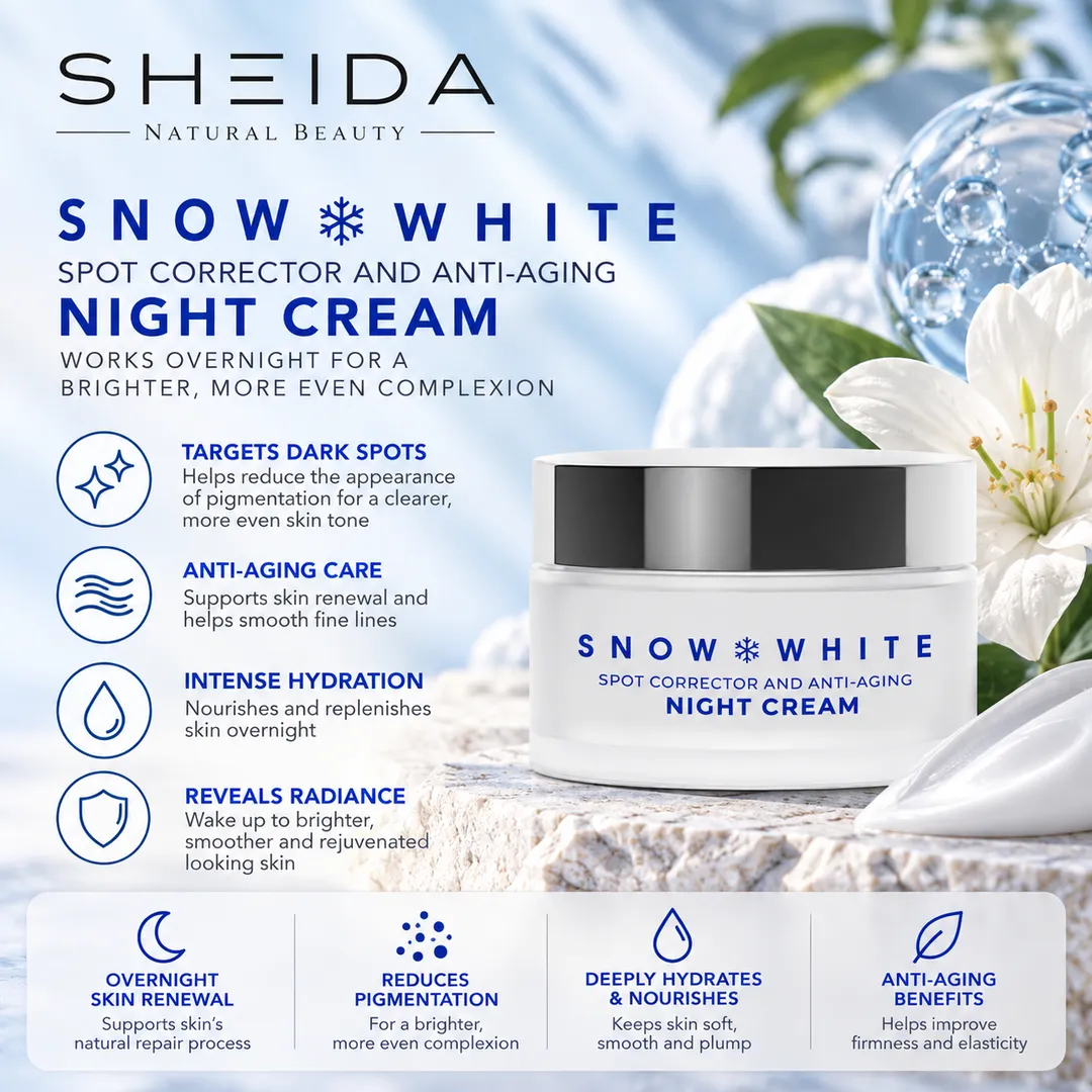 SHEIDA Snow White Spot Corrector Night Cream