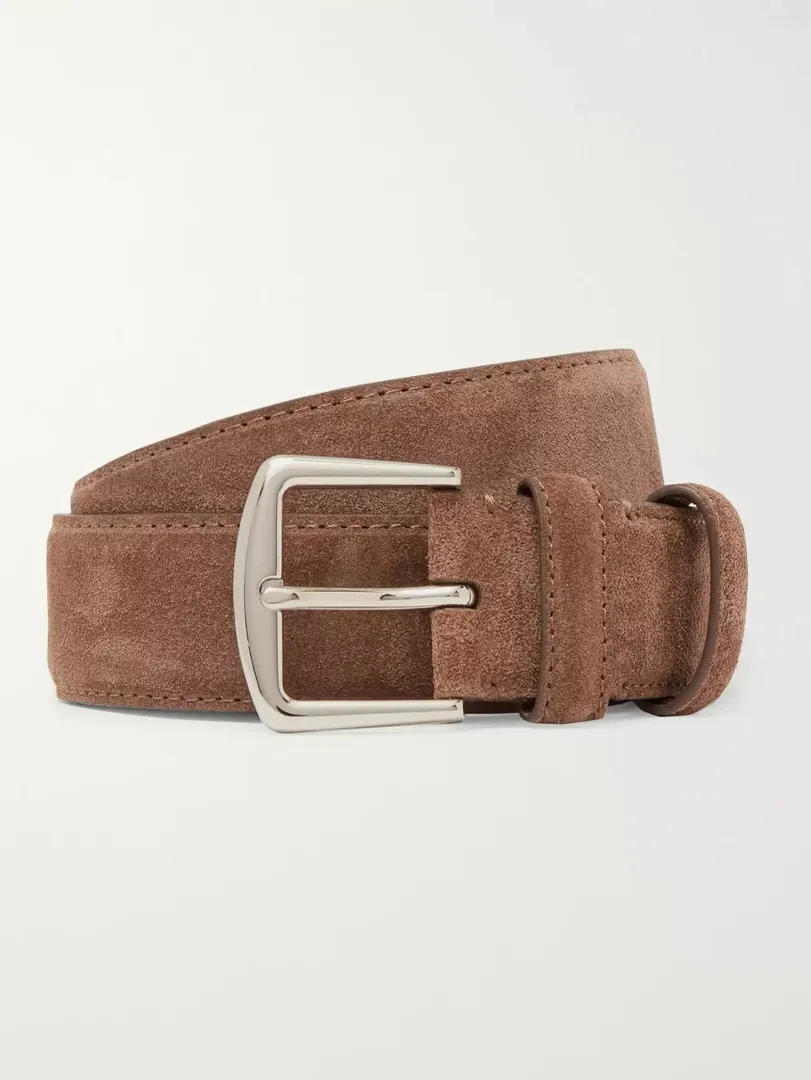 Loro Piana - 3.5Cm Suede Belt