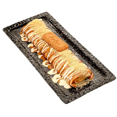 Lotus Kunafa Crepe