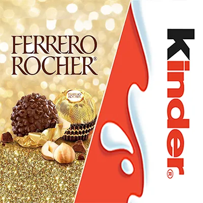 Ferrero Rocher & Kinder (Waffle)