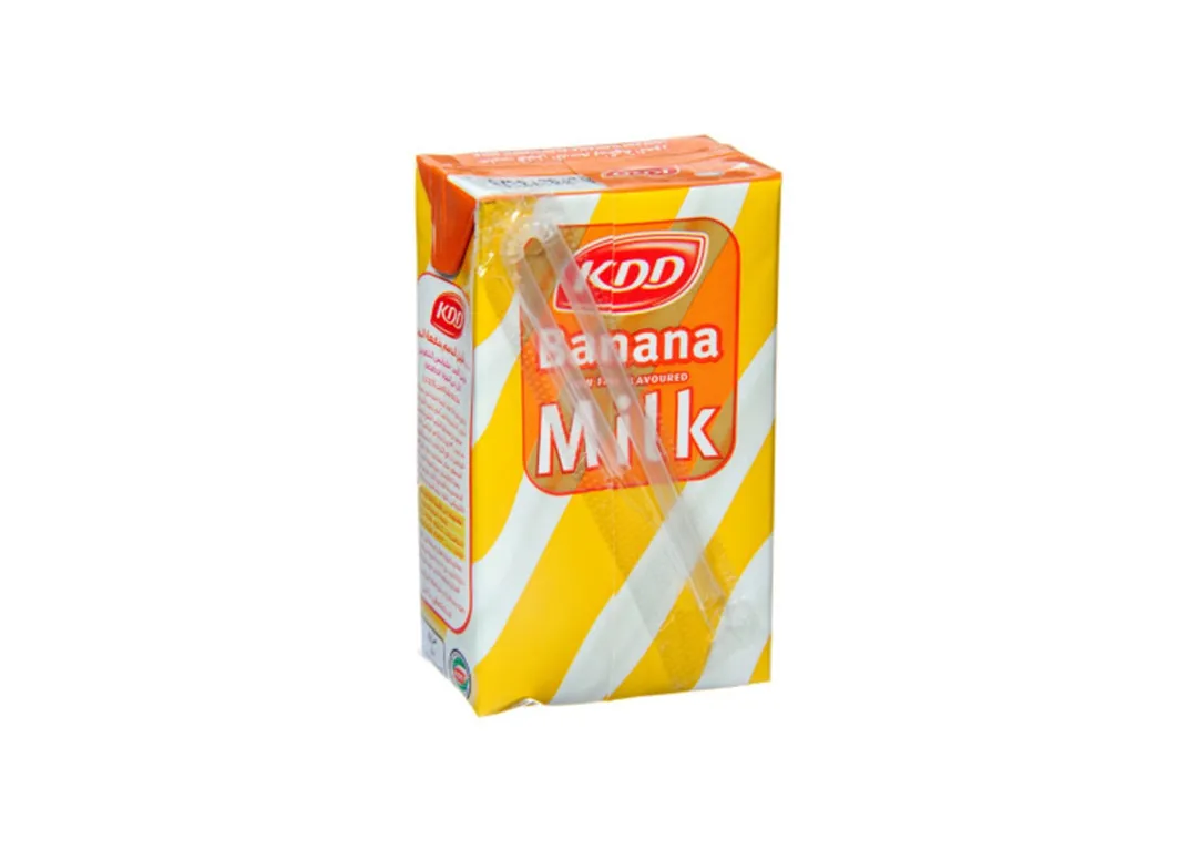KDD Banana Milk 250ml x 24 Pieces
