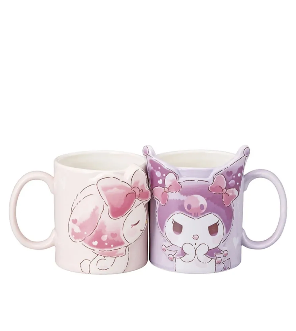 Couple mugs Kuromi/ melody