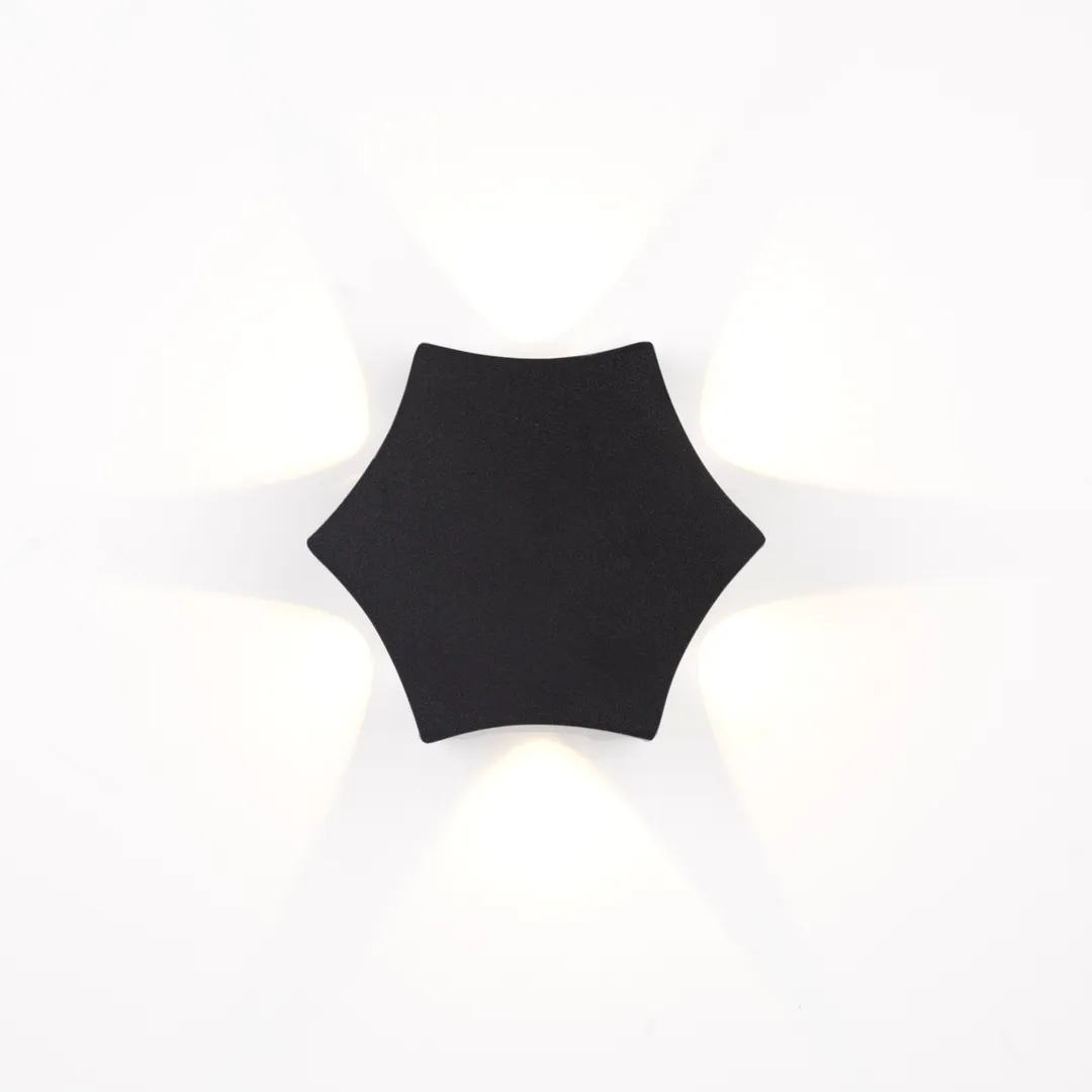 CLEVER LED Wall Lamp BLACK OUT 135x40mm